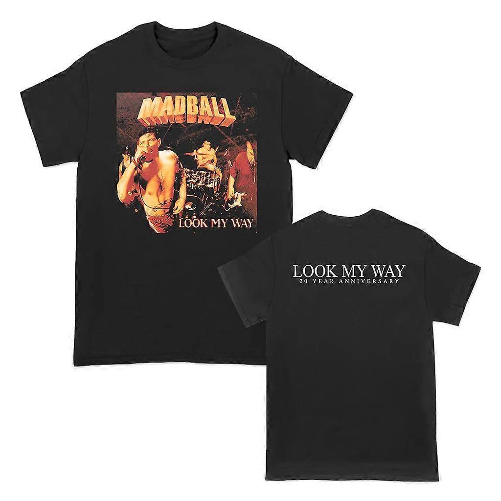 MADBALL LOOK MY WAY シャツ 2025 新作 夏 ユニセックス ギルダン