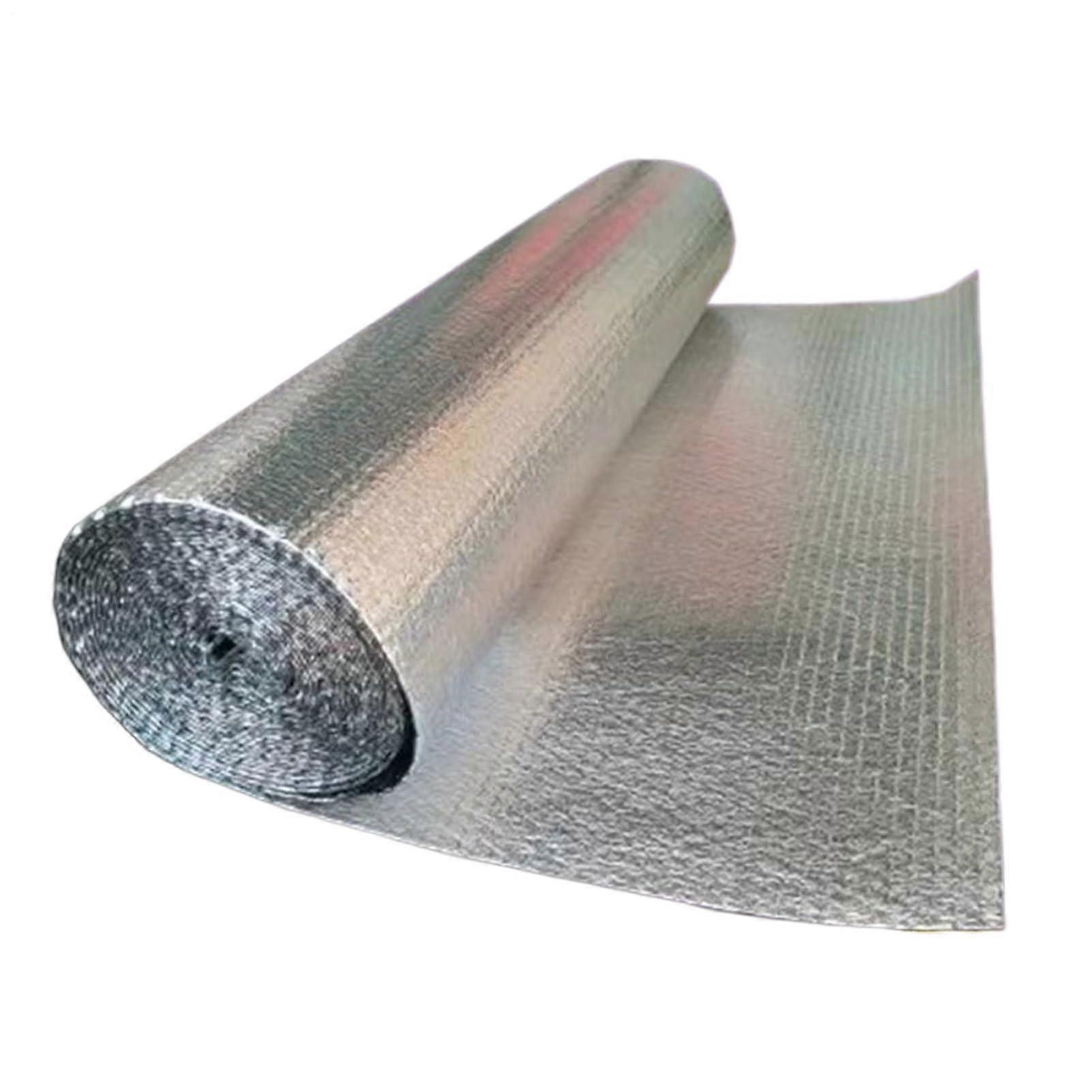 Aluminium Foil Insulation Roll for Air Bubbles | Energy Efficient Thermal Barrier Film for Wall and Roof Insulation