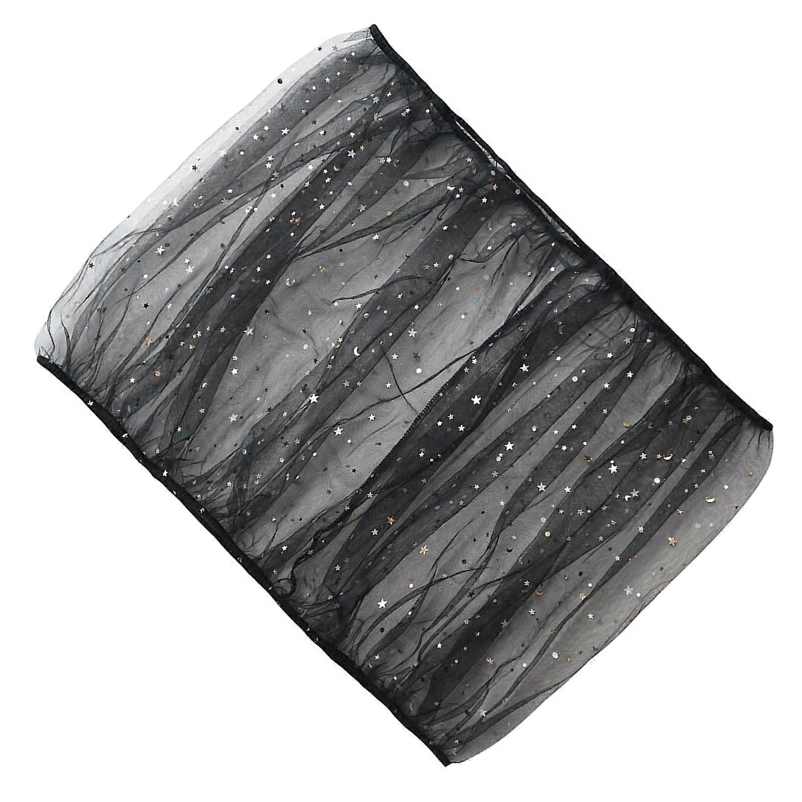 Birdcage Covers With Elastic Edges For Finches, Universal Size, Air Circulation, Black