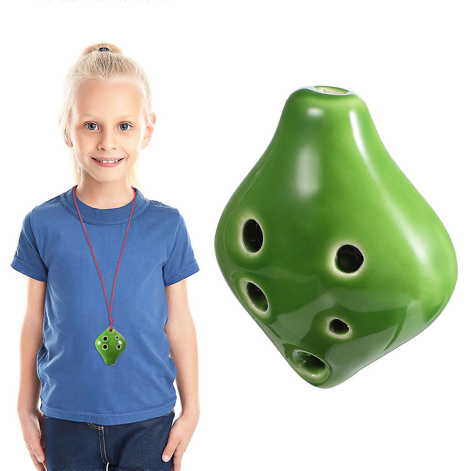 Great! Here's a polished and engaging product description based on the title you provided:
**Stylish Small Ceramic Ocarina – Perfect for