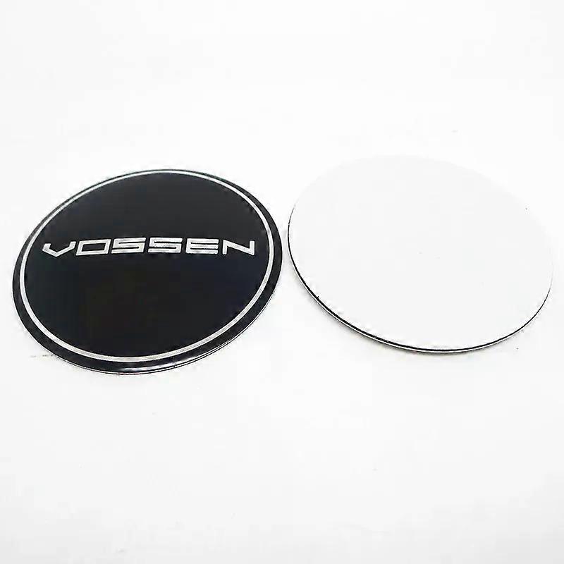 4pcs 65mm Vossen Wheel Center Hub Cap Stickers Logo Badge Emblem Car Styling Accessories|Wheel Center Caps|