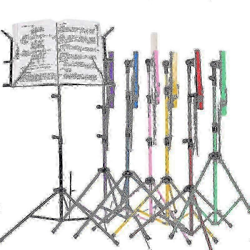 Heavy Duty Sammenleggbare Noter Stativ Stativ Base For Orkester Dirigenter Hwy