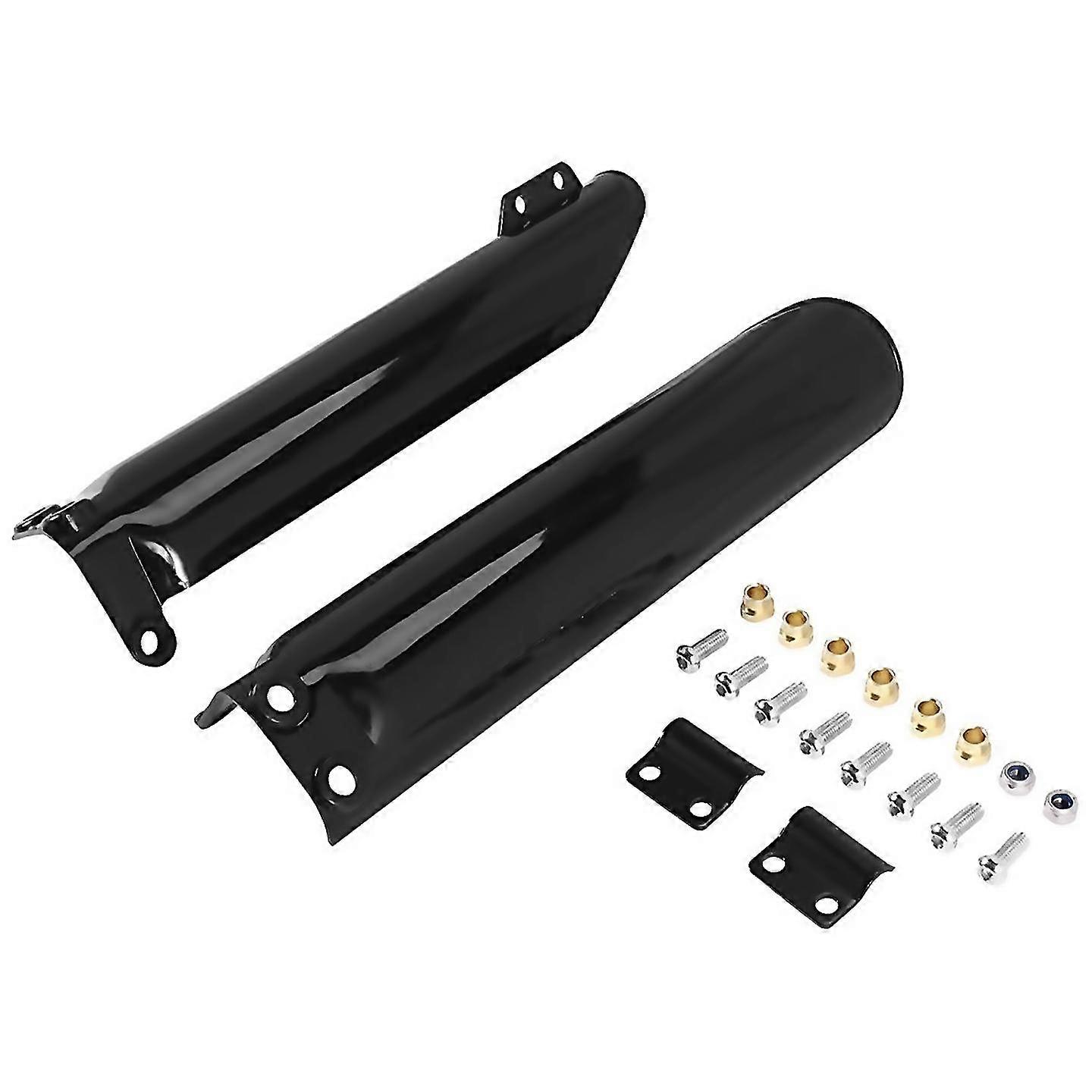 1pair Motorcycle Front Fork Absorber Protector Covers Plastic Guards For 110cc 125cc 140cc 150c 160c