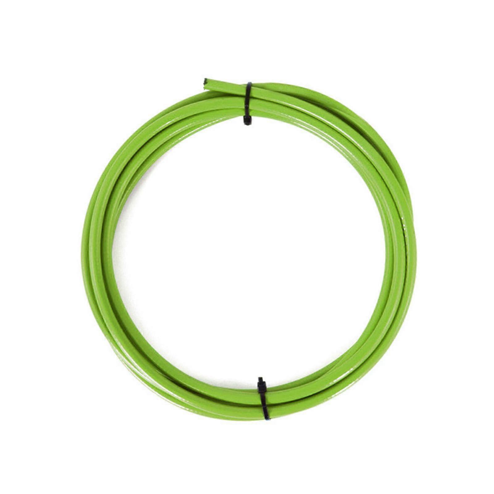 Bicycle Brake Cable Housing, Shifting and Brake Cable for Mountain Bikes, Durable Green Tube, Compatible with Various Styles