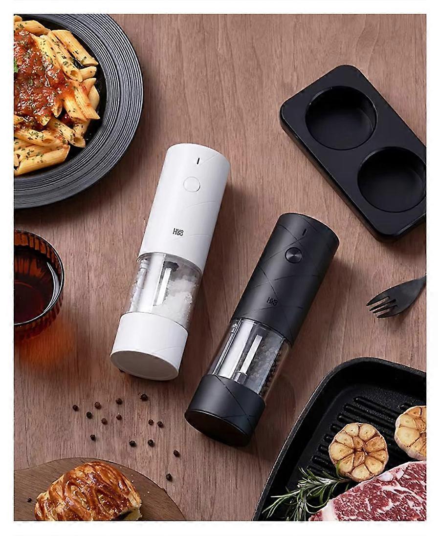 HUOHOU Electric Grinder Dual Set – Black & White (2 Pieces)
