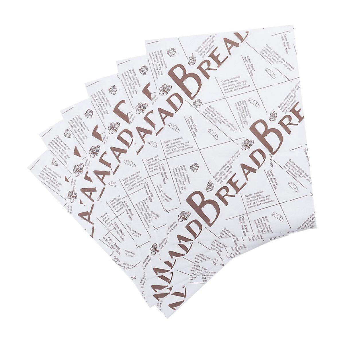 100PCS Oil Absorbing Cupcake Liners For Baking Coffee Letter Pattern Designed For Fried Grilled Food Serving At Birthdays Parties Cafes