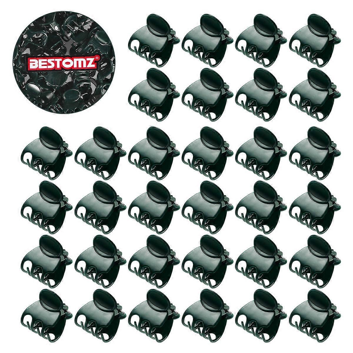 Vine Support Stem Clips 100Pcs Orchid Support For Flower And Orchid Care With Easy To Remove Function