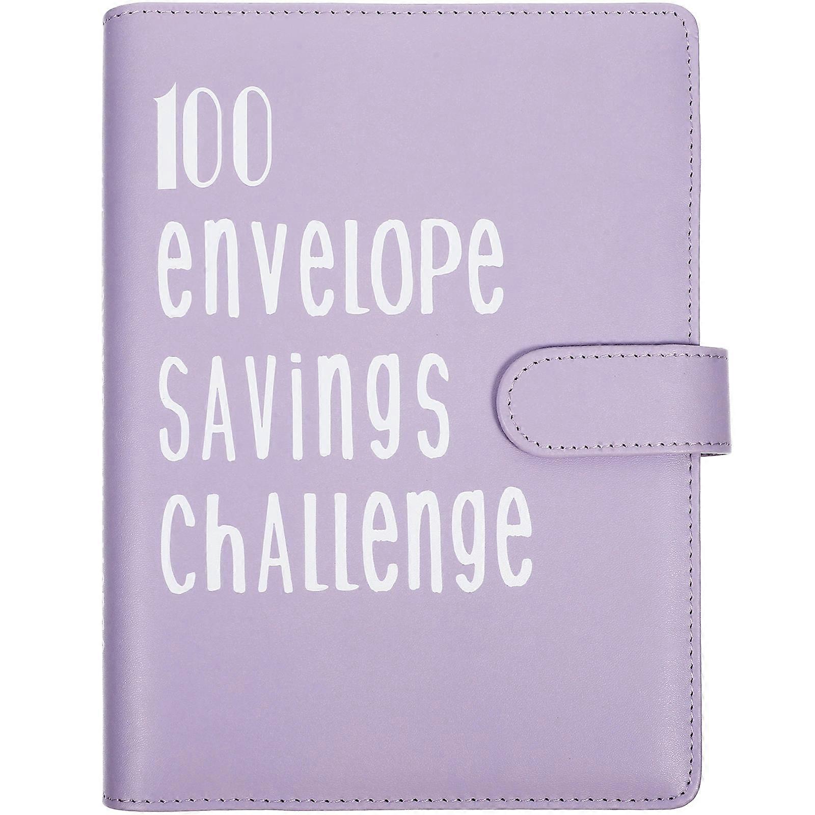 Dustproof Budget Binder Cash Envelopes Track Spending Practical Design Home A5 1Set