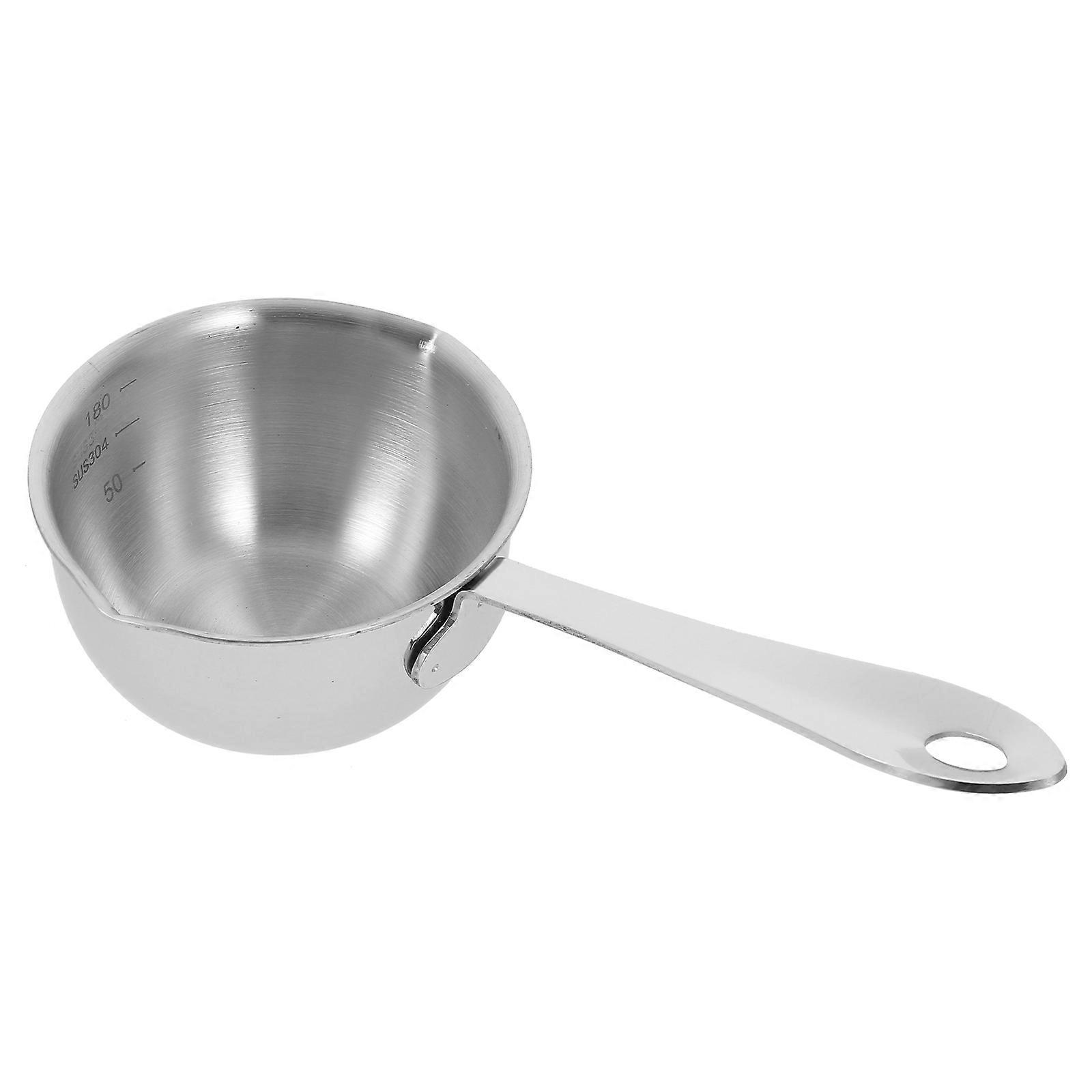Versatile Small Pot For Milk Heating And Cooking Sauces Perfect For Both Home Users And Chefs 1Pcs