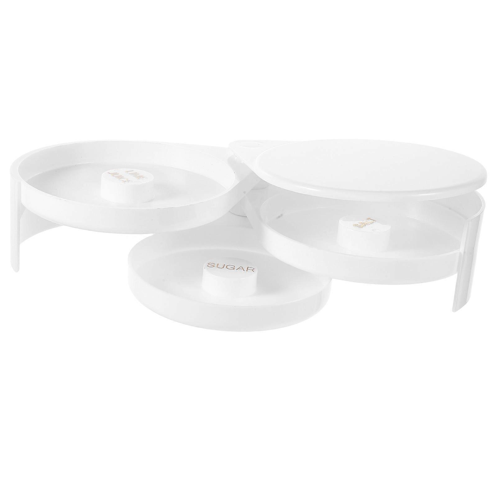 Rotating Spice Container with Airtight Seal for Cocktail Seasonings Sugar Salt Storage Transparent Design Easy Visibility Organizer for Home Bars