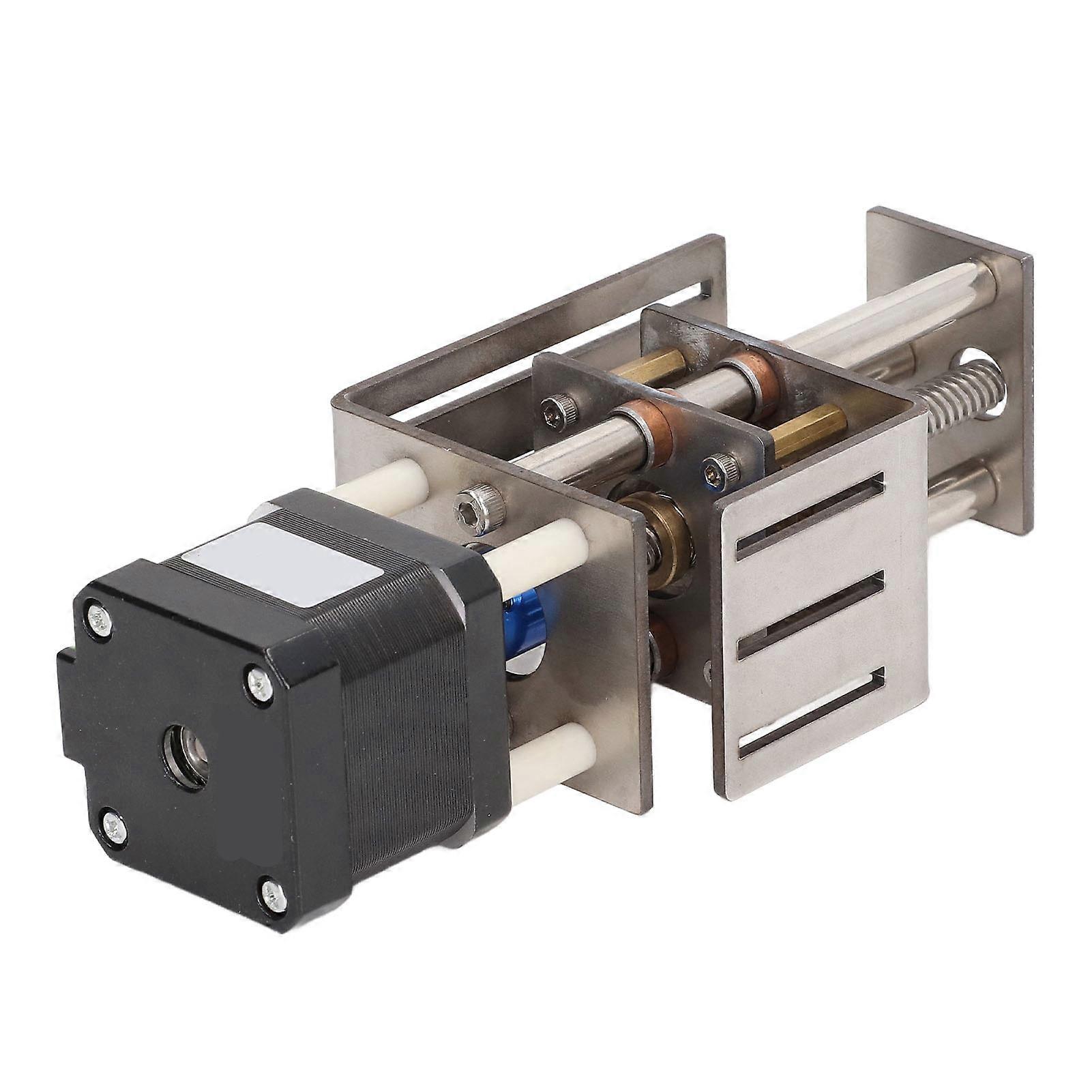 CNC Z Axes Slide Table Set 60mm Stroke DIY Sliver Stable Small Transmission Module Linear Stage Actuator 12V