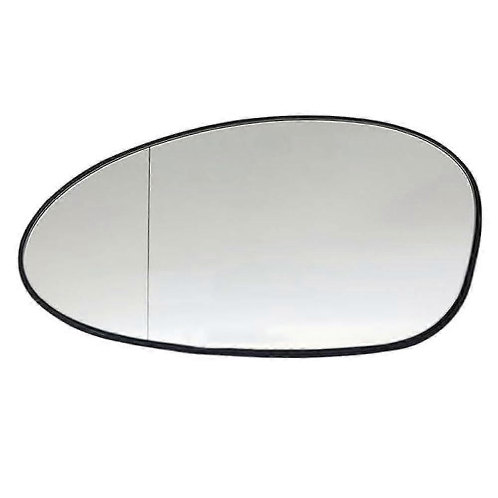 Car Mirror Glass Replacement for BMW E85/E86 Z4 2002-2008, Aspherical Heated Wing Mirror Glass Left Right with Support Plate