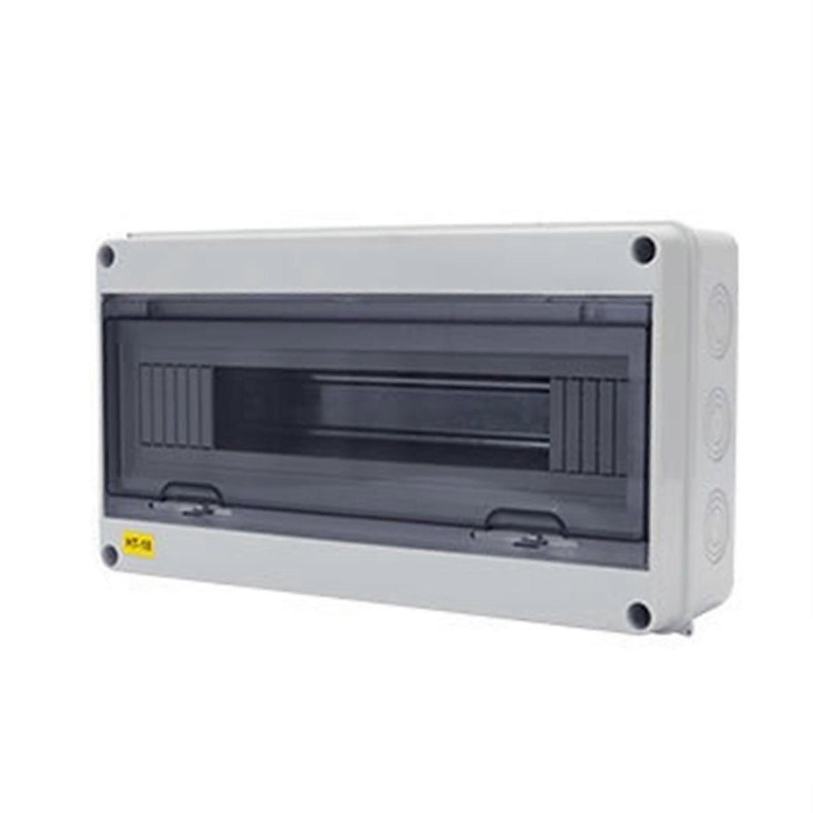 Outdoor Waterproof Box ABS Electrical Distribution Solution Weatherproof Electrical Box Efficient Outdoor Enclosure HT24