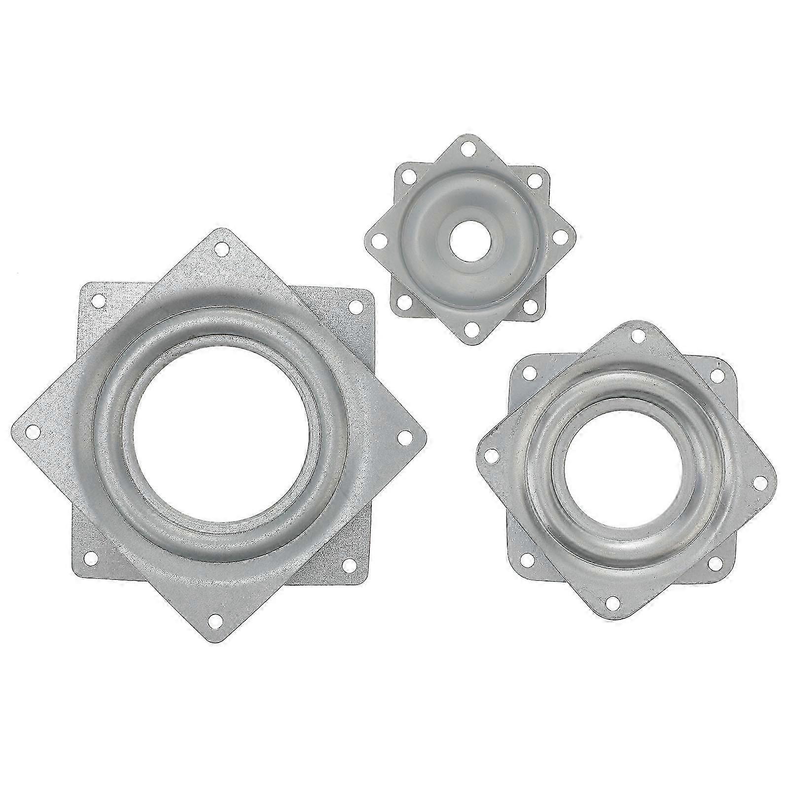 Rotatable Display Stand Bearing 4 Inch Weight Bearing Galvanized Sheet 3Set