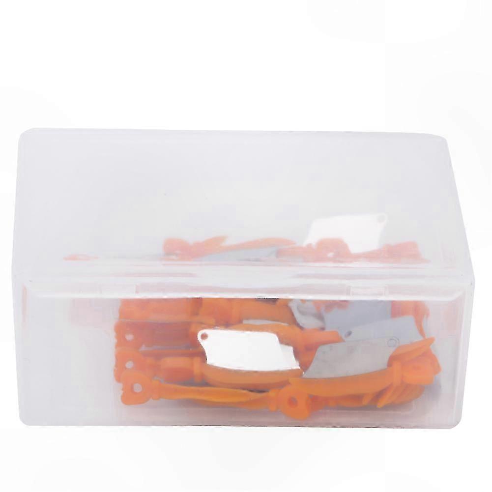 40Pcs Interproximal Dental Wedges for Teeth Cleaning Accessories Orange