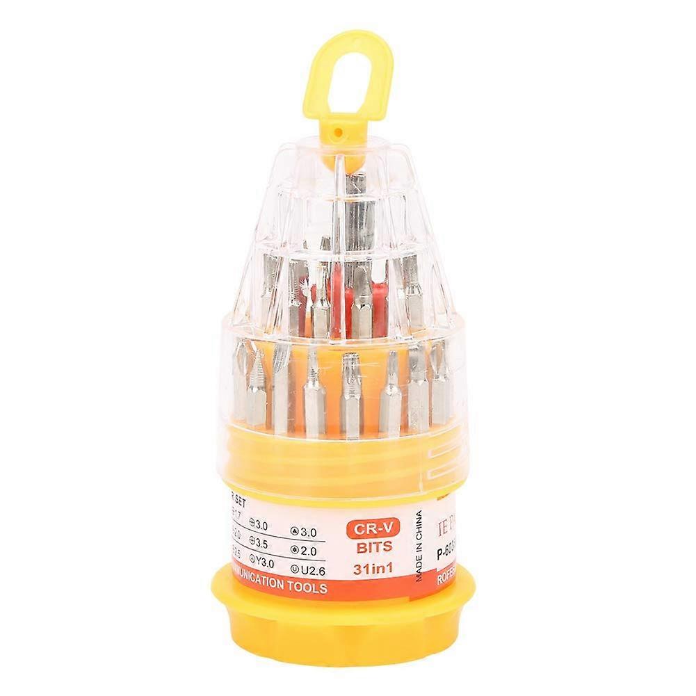 Precision 31 in 1 Screwdriver Set with Magnetic Bits for 3D Printer, Laptop, Phone, PC Repair Tools, Universal Multi-Bit Kit