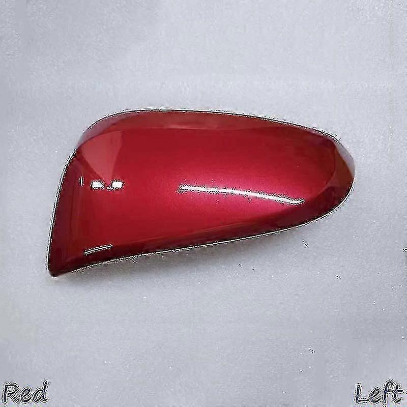 Toyota Rav4 2013 - 2019 Rearview Cover  Reverse Shell CaseRed Left