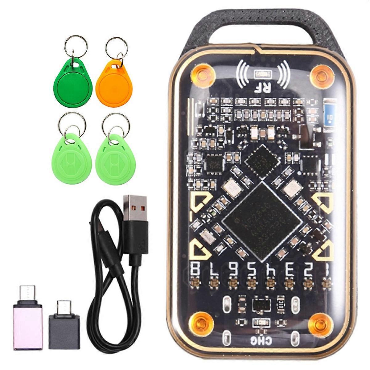 Upgrade Chameleon Ultra Smart Card Emulator+2XT5577/UID Keychain RFID Smart Chip Reader 125K 13.56M