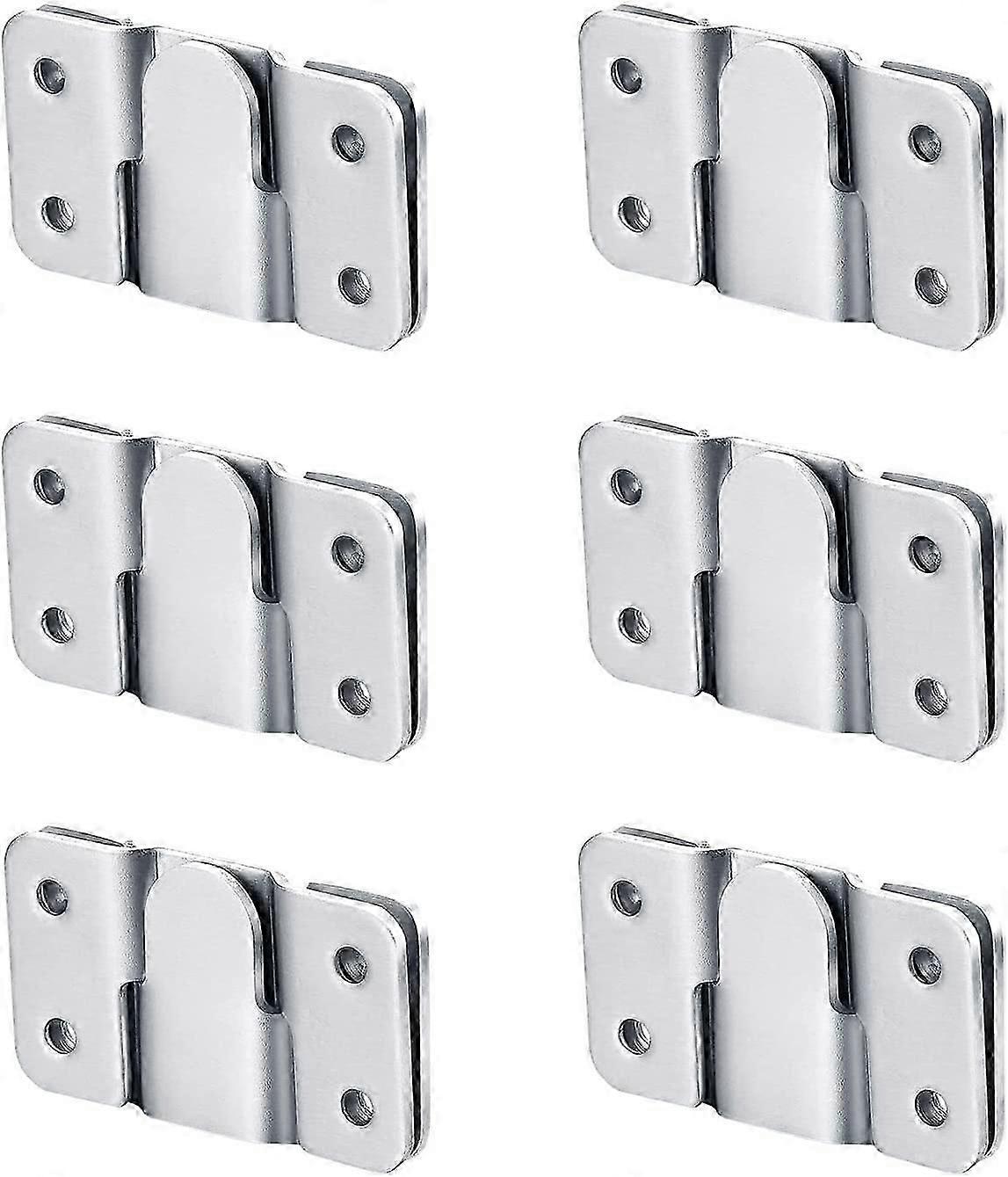Flush Mount Bracket, Interlocking Photo Frame Hook 56 x 36mm Heavy Duty Picture Hangers, Interlock Bracket Furniture Connector, Sectional Couch Connec