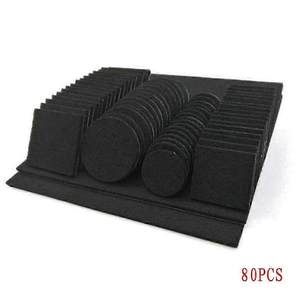 Filt Pads 80/130stk Hardwoods Gulv Beskyttelse Pad Tilbehør