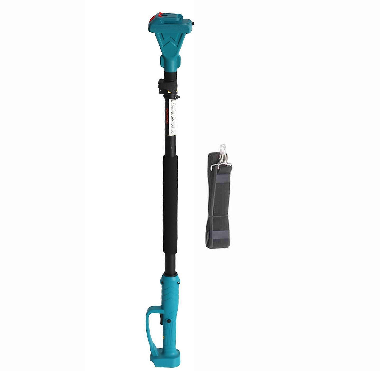 Cordless Pruning Shears Extension Pole Anti Slip Handle Rotating Head Electric Tree Pruner Pole 4.92 Ft Length for Garden for Electric Chainsaws with