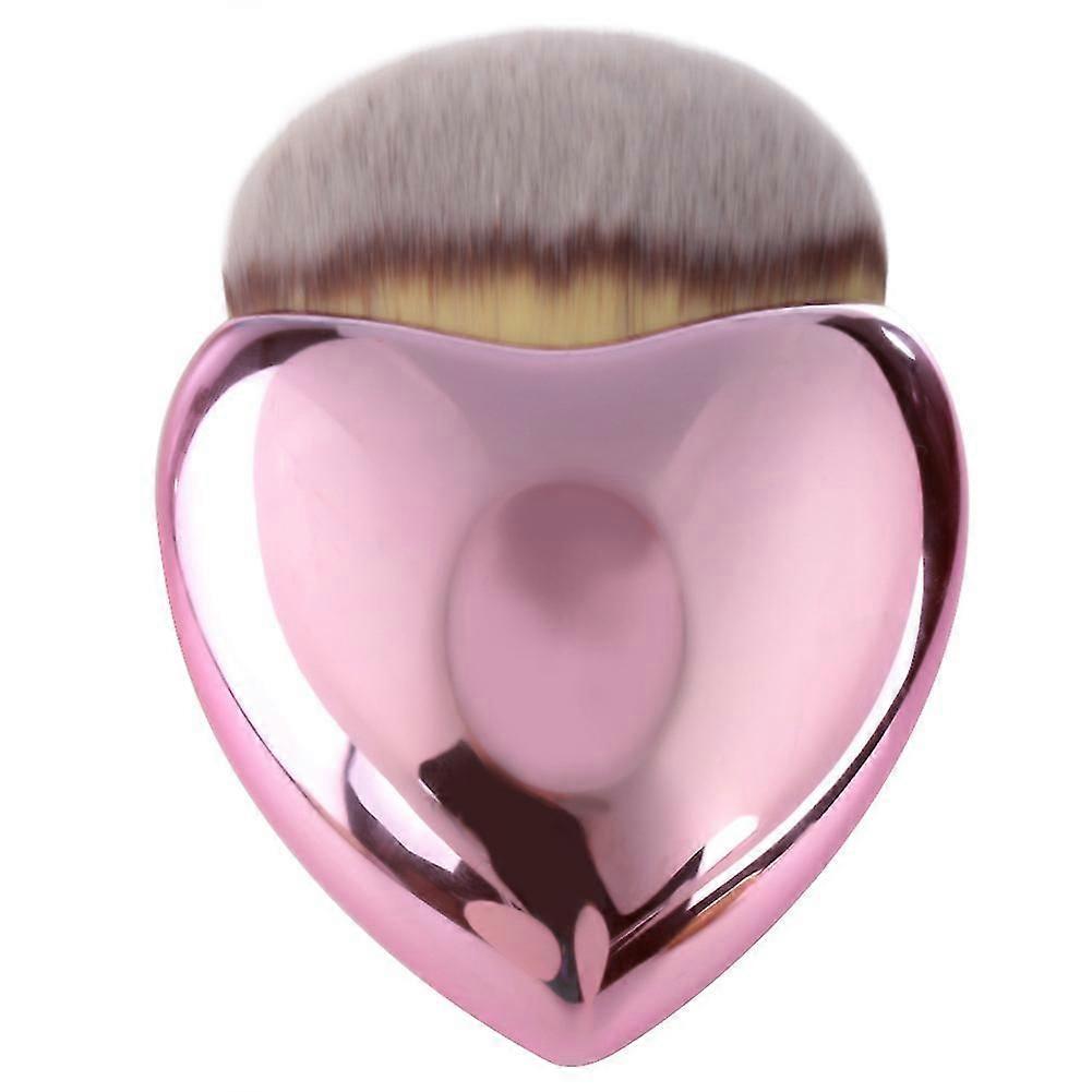 Soft Hair Heart Shaped Multi-functional Makeup Brush Tool