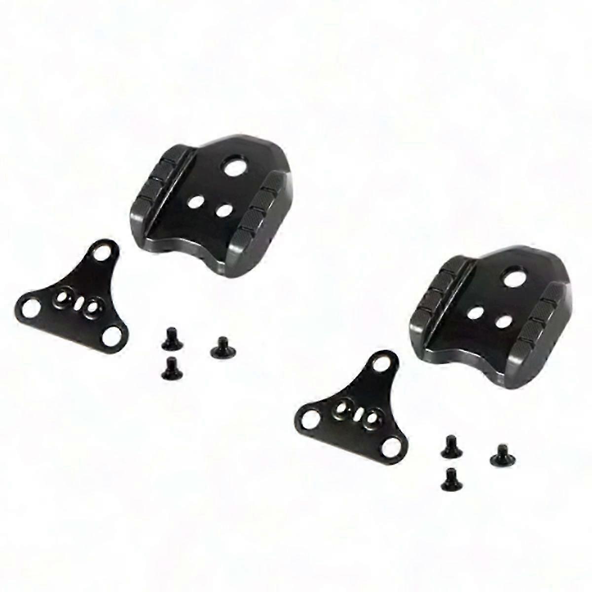 Bicycle Lock Pedal Adapter: SPD Shoe Cleat Cover, Dual-Use Road Convert Pedal Adapter for Cycling Cleats
