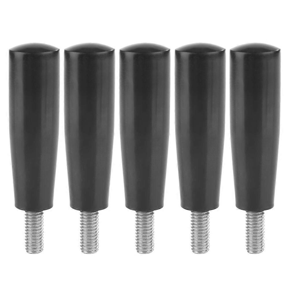 5Pcs Thread Milling Machine Replacement Accessory Tool Revolving Bakelite Handle M8 * 63