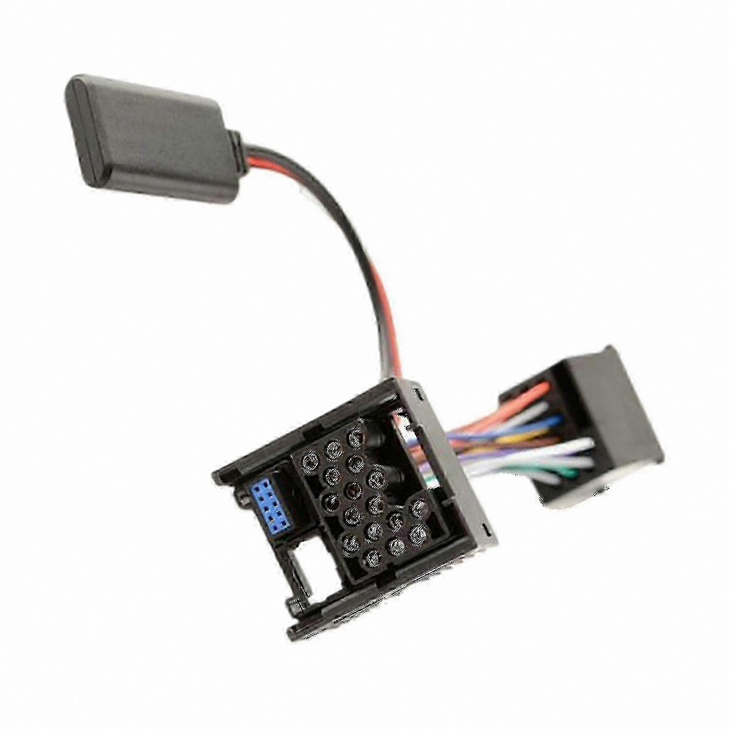 Black Round Pin Bluetooth o Connector for E46 E39 E38 Vehicles