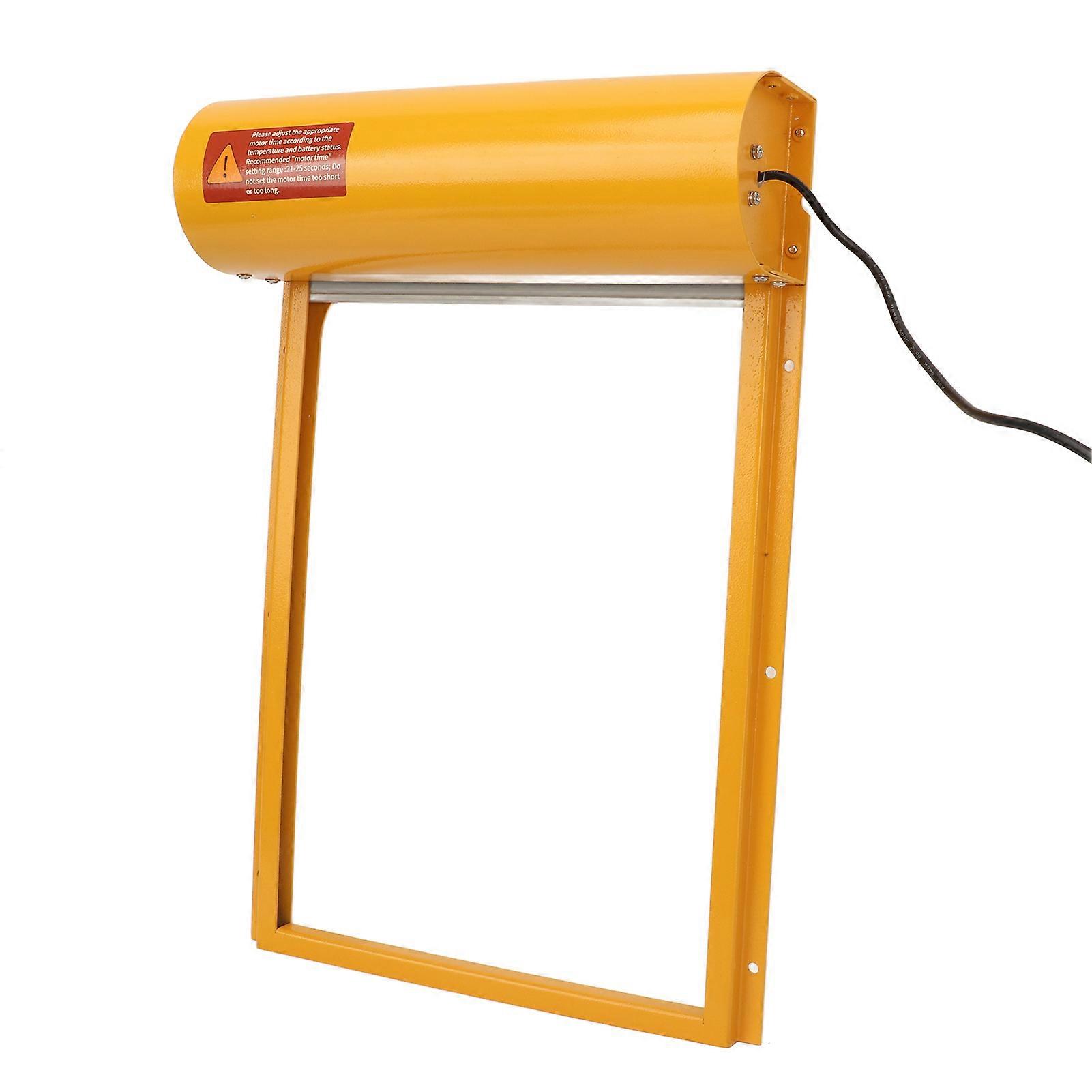 3in1 Auto Chicken Coop Door Opener 37x24.7cm Yellow US Plug