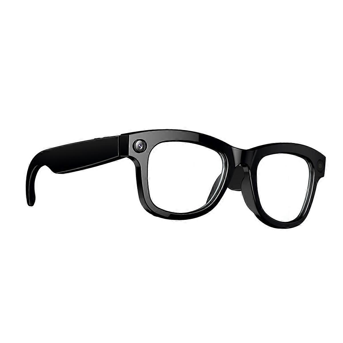 AI Glasses 500W HD Anti-Shake Camera Glasses Ai Translation Calls,Video Recording Photo Taking Bluetooth Headset Glass,A