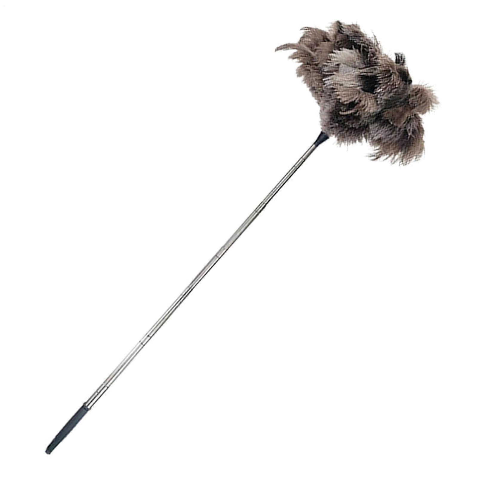 Extendable Duster 40 Inch Soft Dusting Mop, Electrostatic Duster for Window Baseboard Vent Furniture