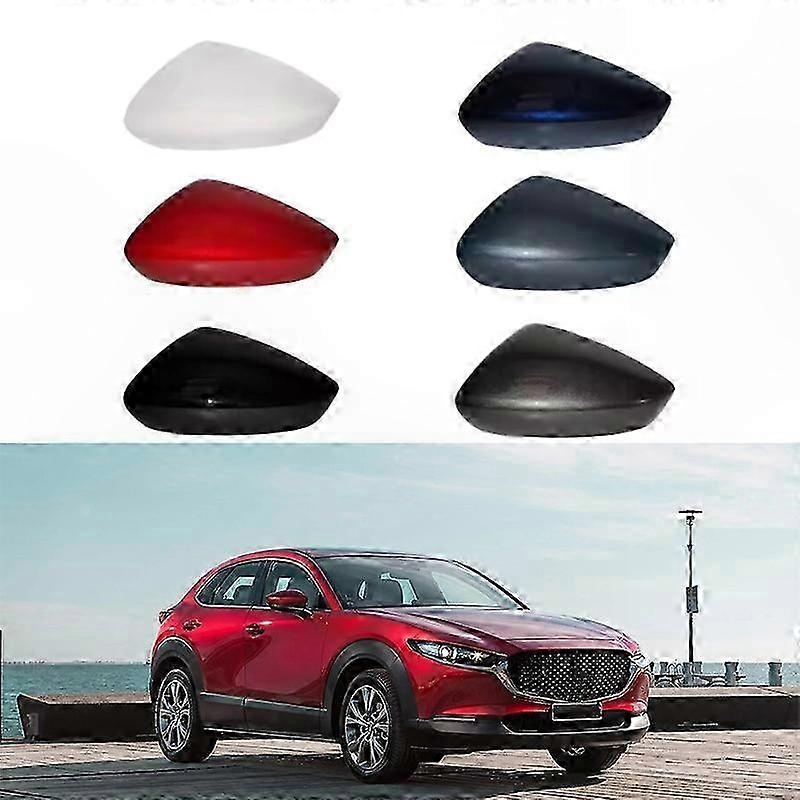 Rearview Mirror Cover with Turn Signal Lens for 2020-2023 Cx-30 Models