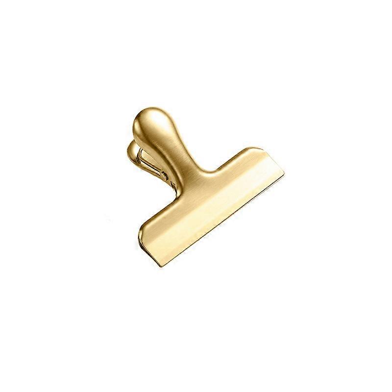 الفولاذ المقاوم للصدأ التيتانيوم ختم كليب قوية ختم كليب طازجة حفظ الرطوبة الغذاء كليب مجلد T كليب