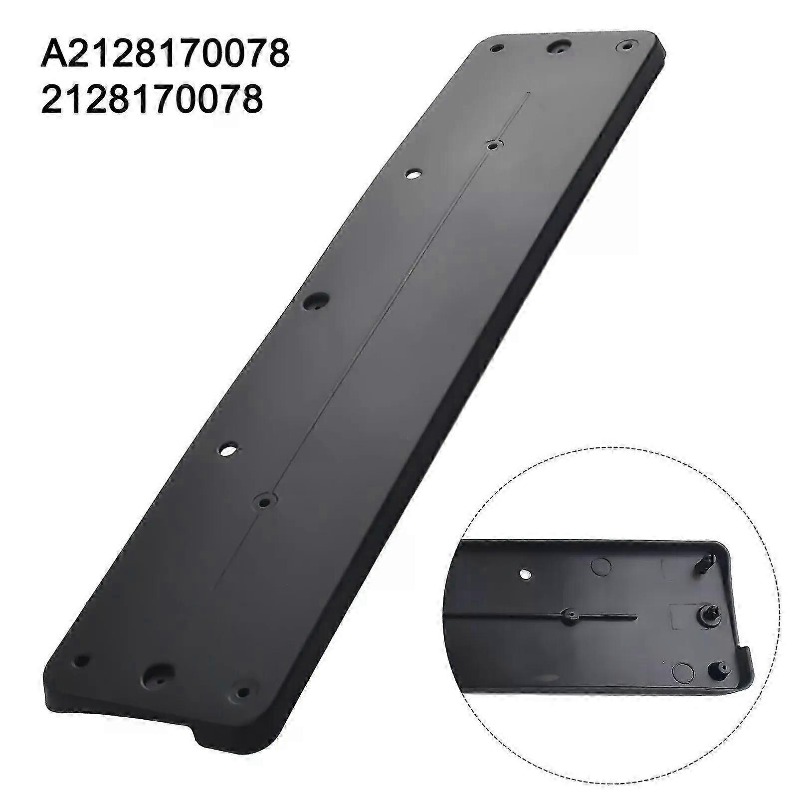 Front Bumper License Plate Bracket Support 2128170078 Fit For Mercedes E-CLASS W212 2009- Plastic Auto Replacement Parts