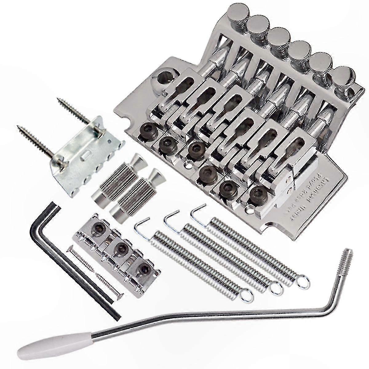 Electric Guitar Tremolo Bridge with Double Locking System / 78mm Stud Center Distance / String-Compatible