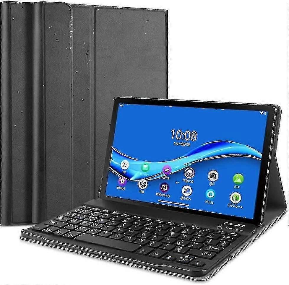 Leather Stand Case with Detachable Keyboard for Lenovo Tab P12 Pro 12.6 Inch 2022 Model