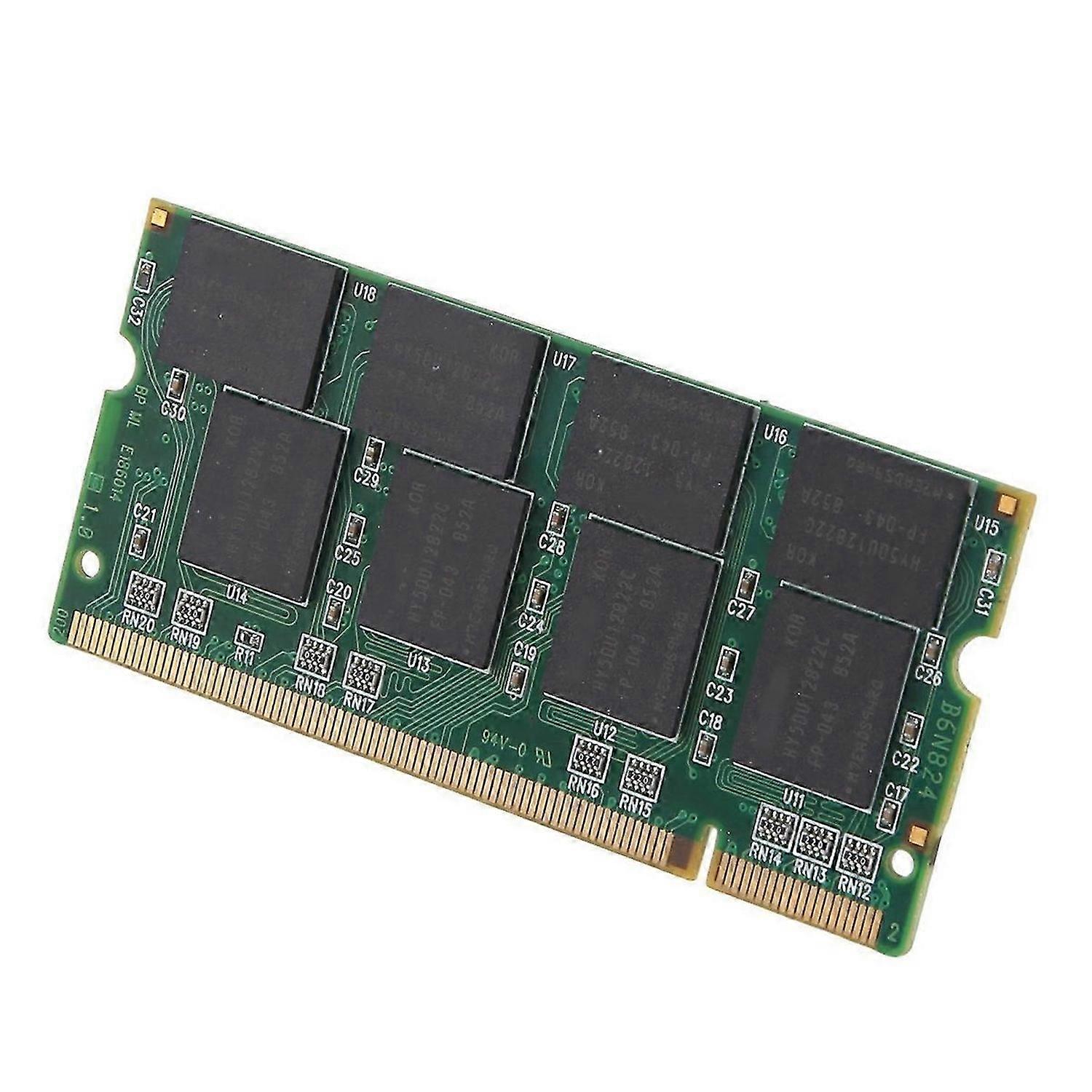 For 1GB DDR1 Laptop Memory Ram+Cooling Vest PC 2700 333Mhz