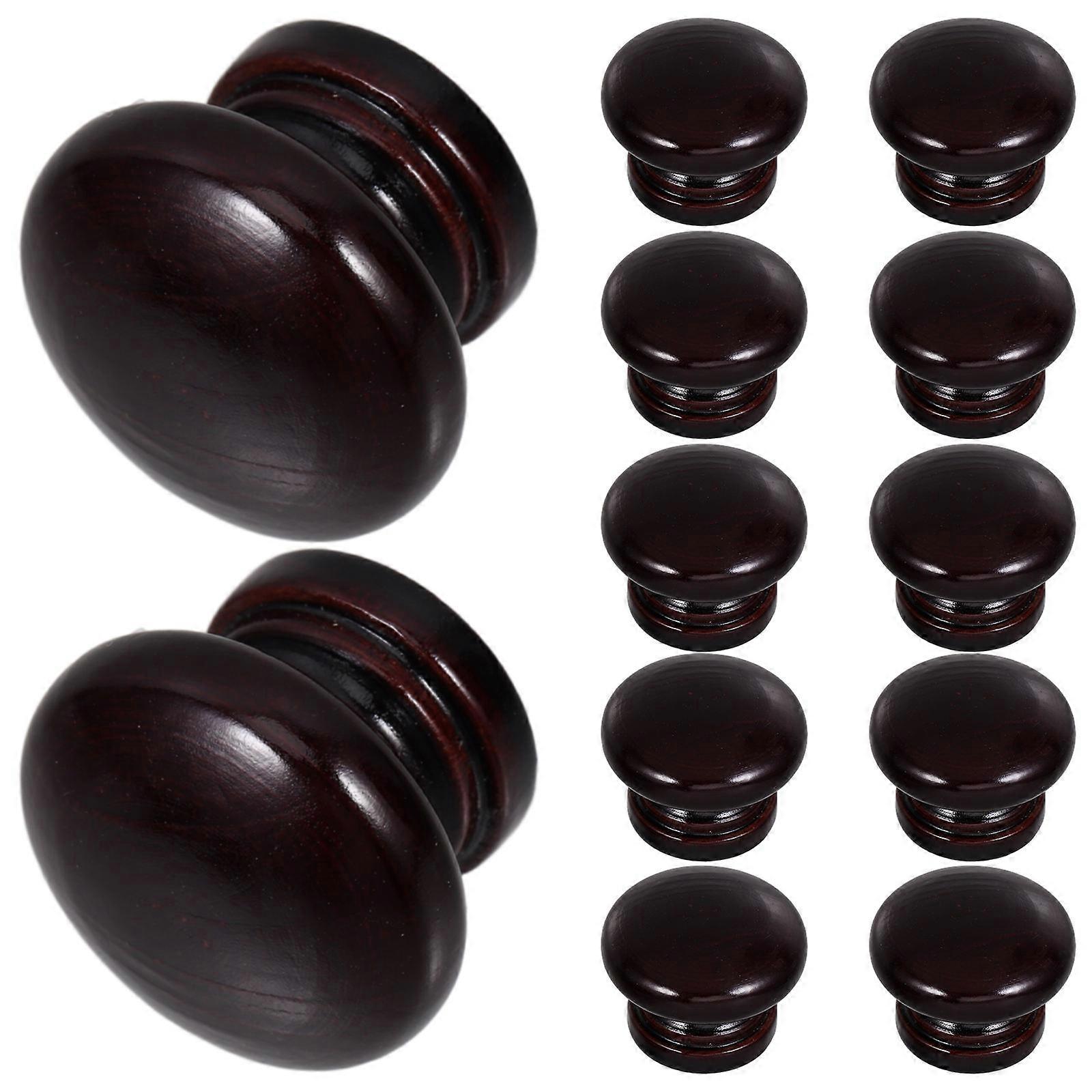 Wooden Knobs Unique Cabinet Knobs for Drawer Handles 36Pcs Set