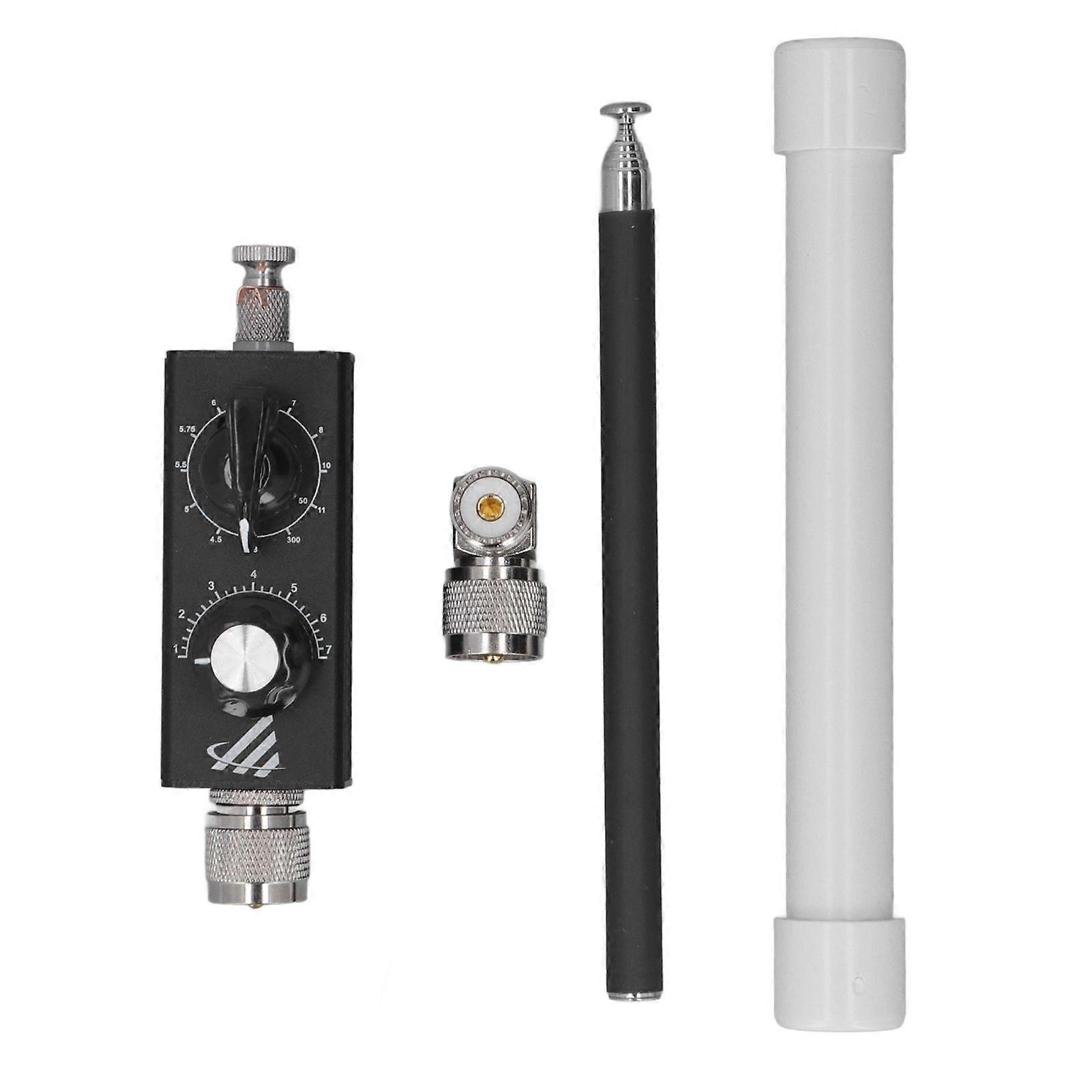 QRP Shortwave Antenna HF Full Band Tuned FM Aviation UV for Signal Reception Transmission