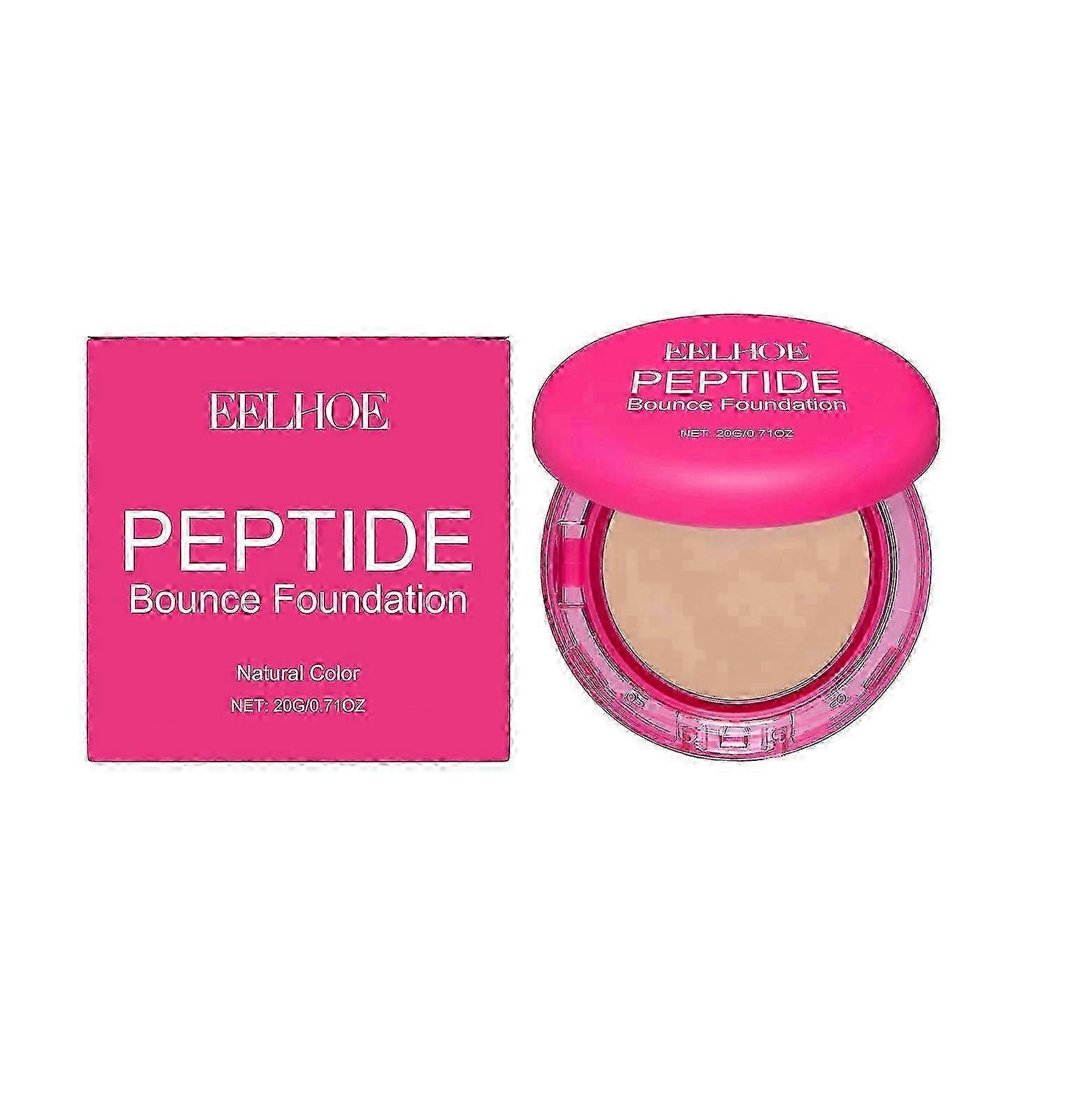 Peptide Bounce Balm Foundation medium buildable coverage natural finish