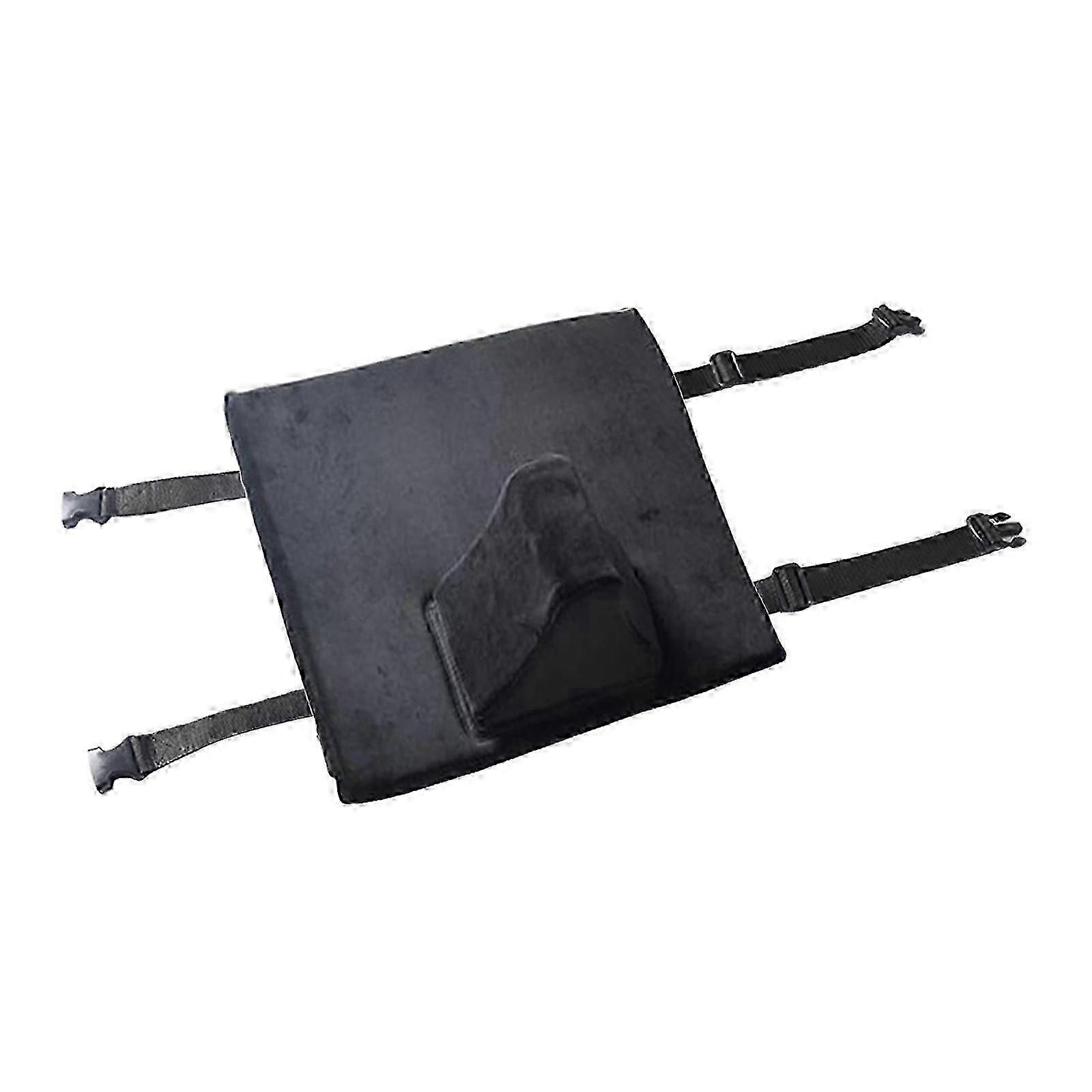 wheelchair seat cushion with straps removable pommel high performance