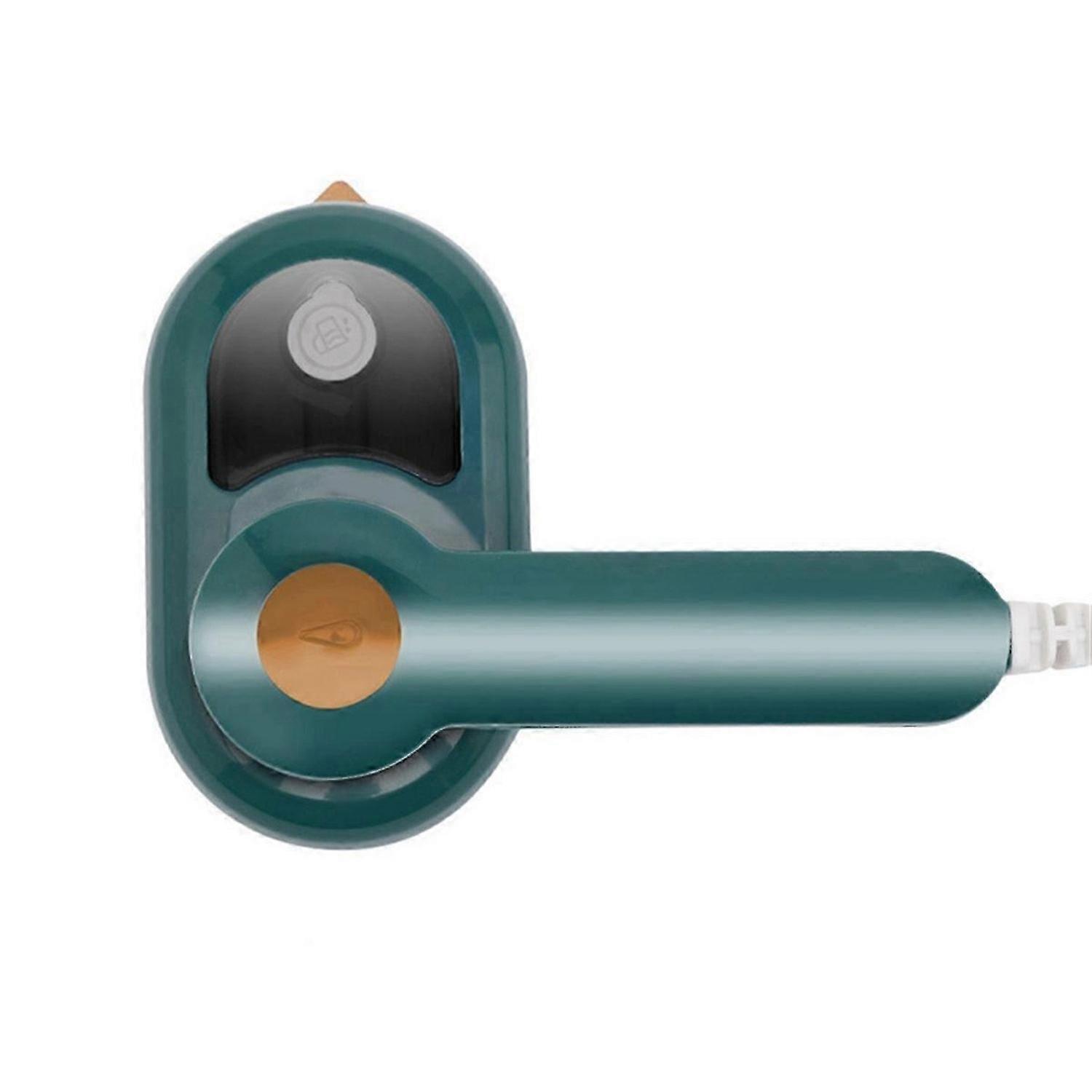 Mini portable iron Handheld ironing machine EU PLUG (Green)