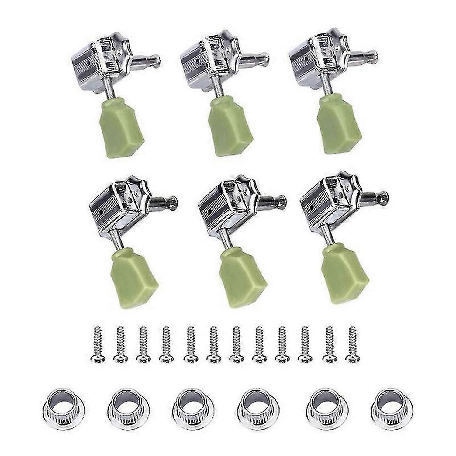 Guitar Tuning Pegs String Tuners 3L Machine Heads String Tuning Key Pegs Tuners Folk/Electric Guitar