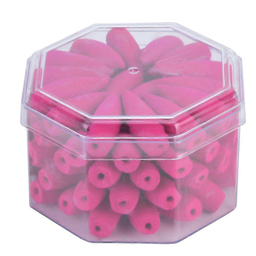 Backflow Tower Shape Agilawood Incense Cone with Natural Raw Material (Rose)