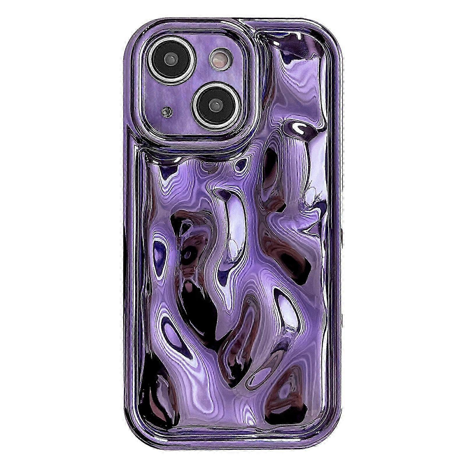 Electroplating Meteorite Texture TPU Phone Case 2025