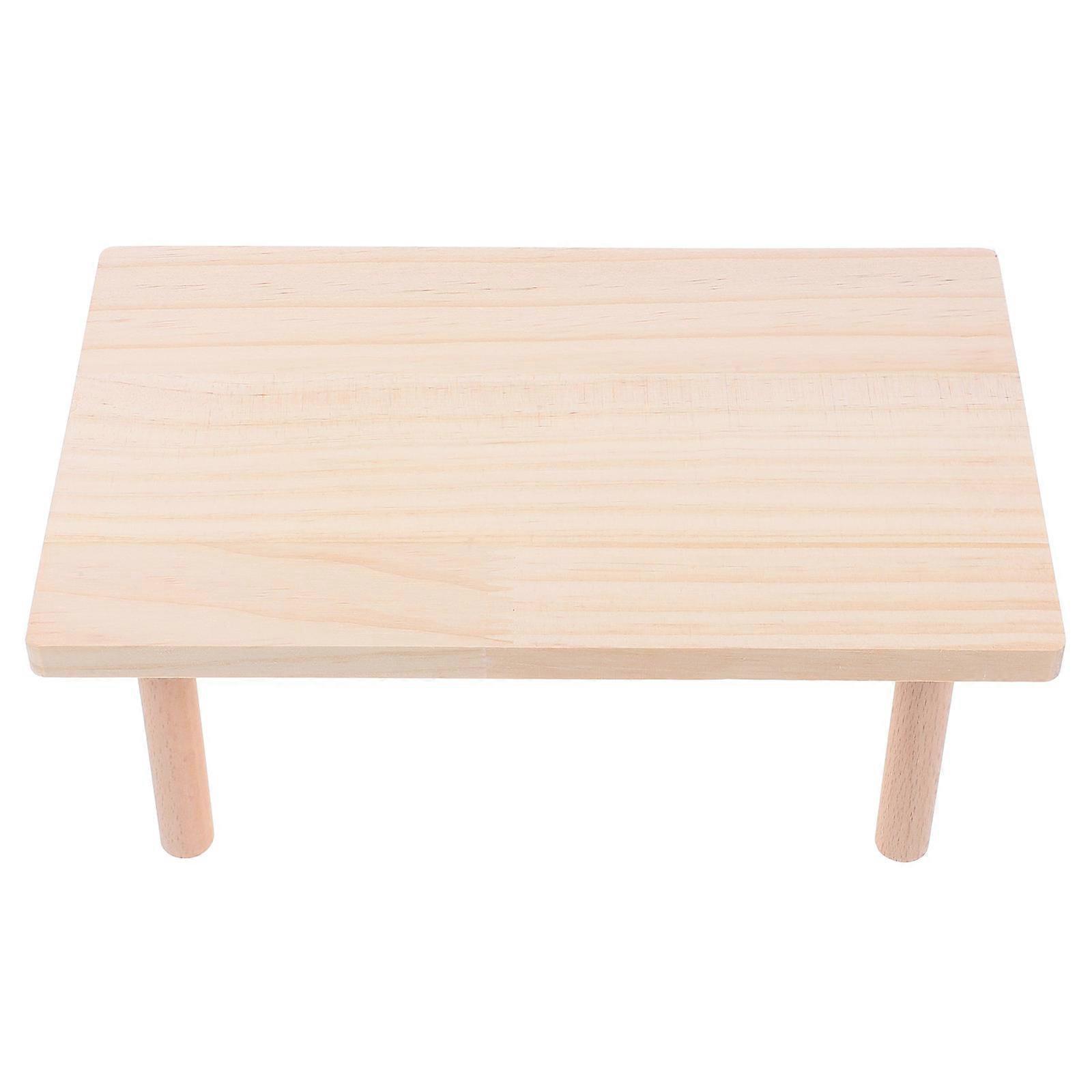 Pet Hamster Wooden Platform Toy for Hamster with 4Pcs Climbing Board
