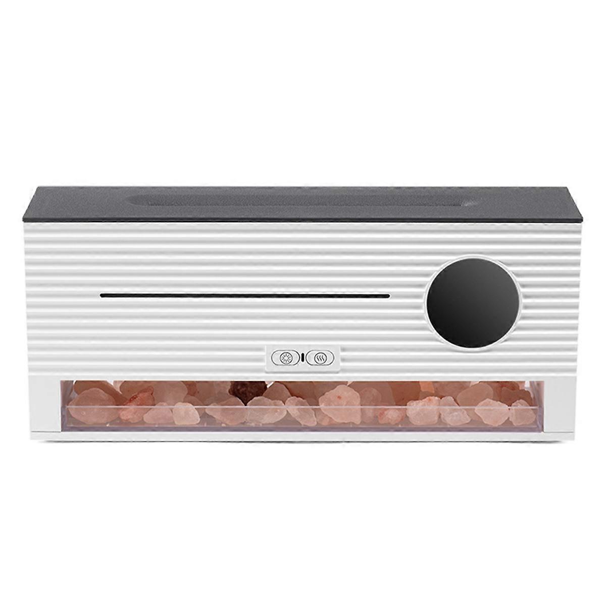 Rock Aromatherapy Essential Oil Mini Diffuser Humidifier, Rock Flame Humidifier with Timer for Home,