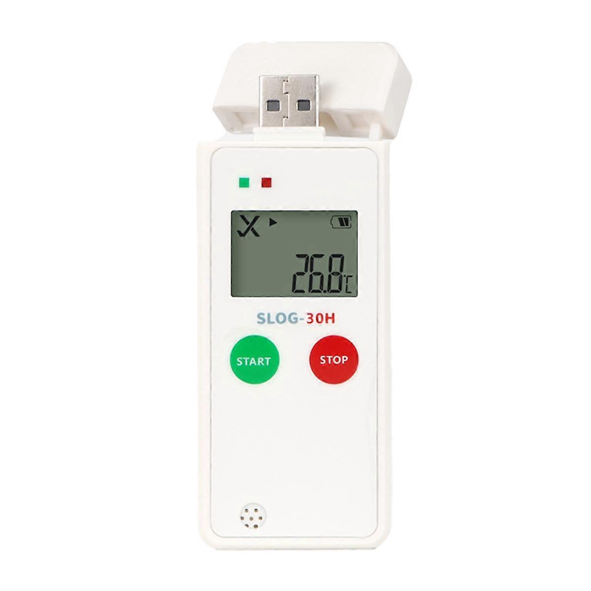 USB Temperature Humidity Data Logger 65000 Points Temperature Recorder PDF Report Datalogger
