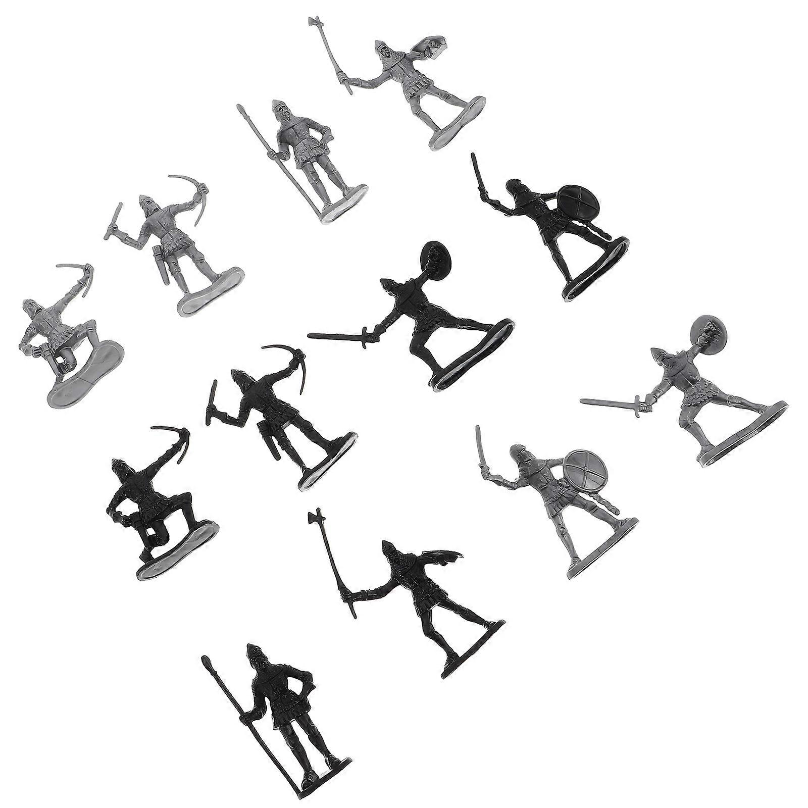 Medieval Toy Soldier Figures 300Pcs Warrior Action Figures Collection